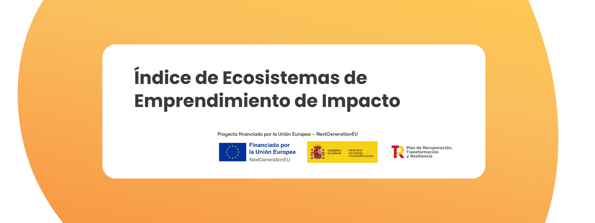 Índice de Ecosistemas de Emprendimiento de Impacto Índice de Ecosistemas de Emprendimiento de Impacto